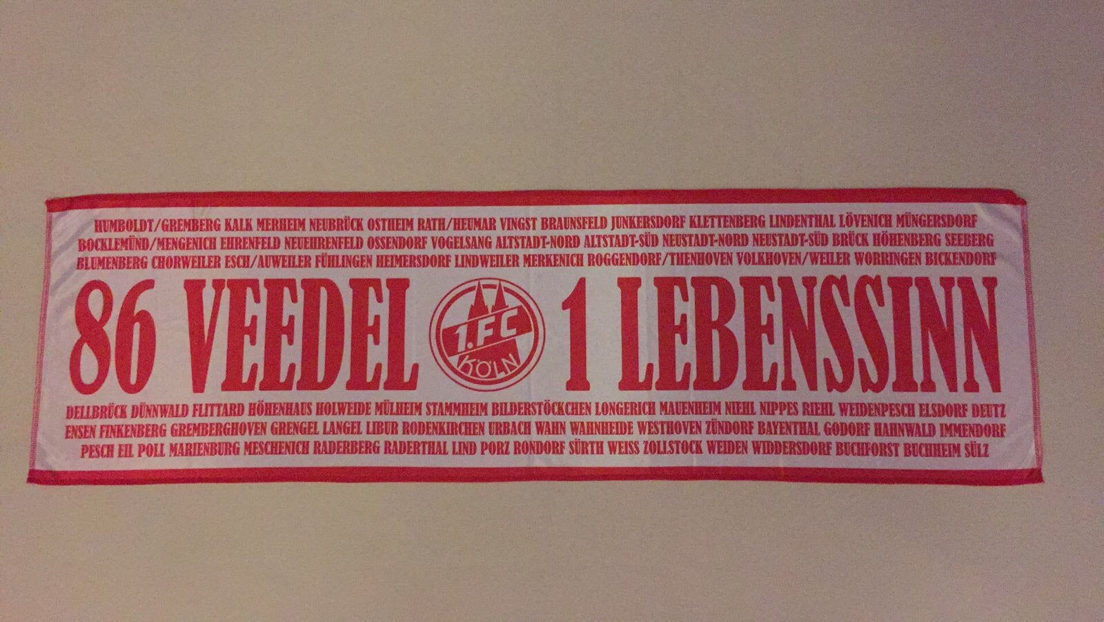 1. FC Köln - 03 - 86 VEEDEL 1 LEBENSSINN