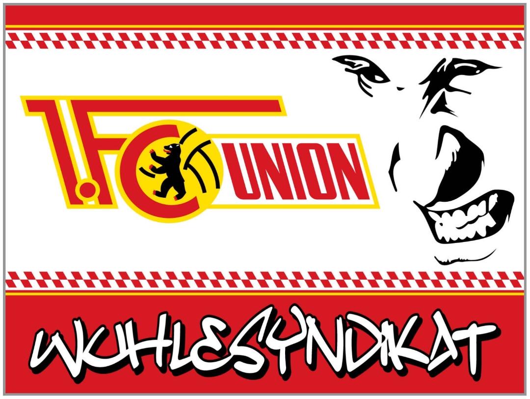 1. FC Union Berlin - FLAGGE -1.5 x 1 m