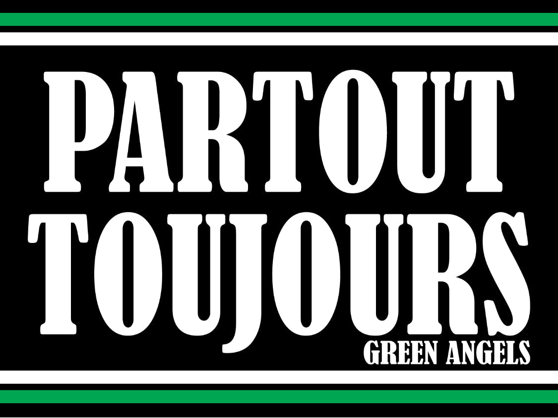 AS Saint-Étienne - drapeau - 2 x 1,5 m