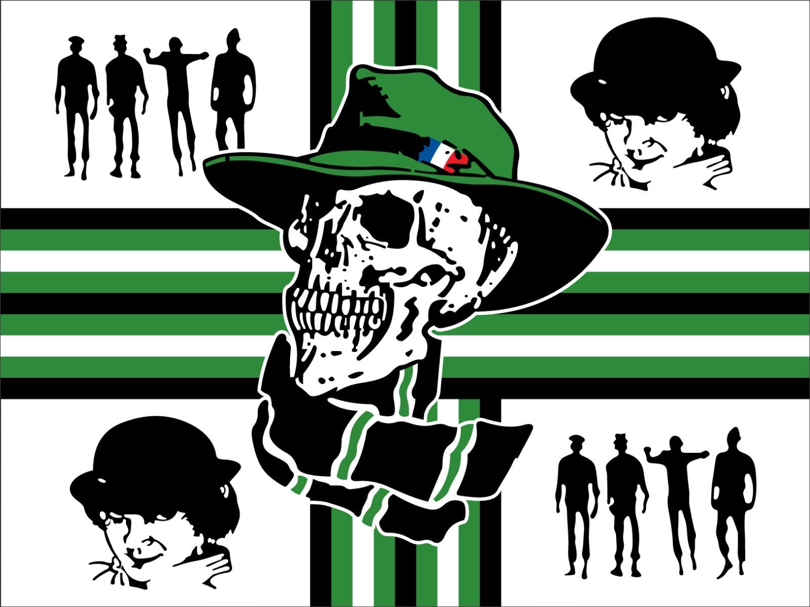 AS Saint-Étienne - drapeau - 1,5x1m