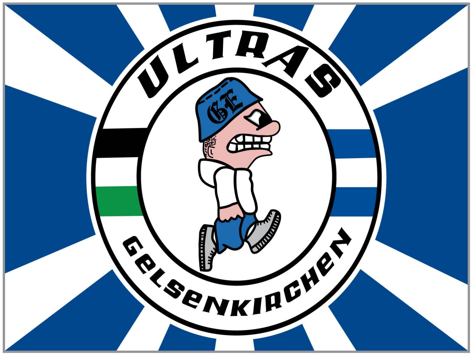 FC Schalke 04 - flagge - 1,5 x 1 m