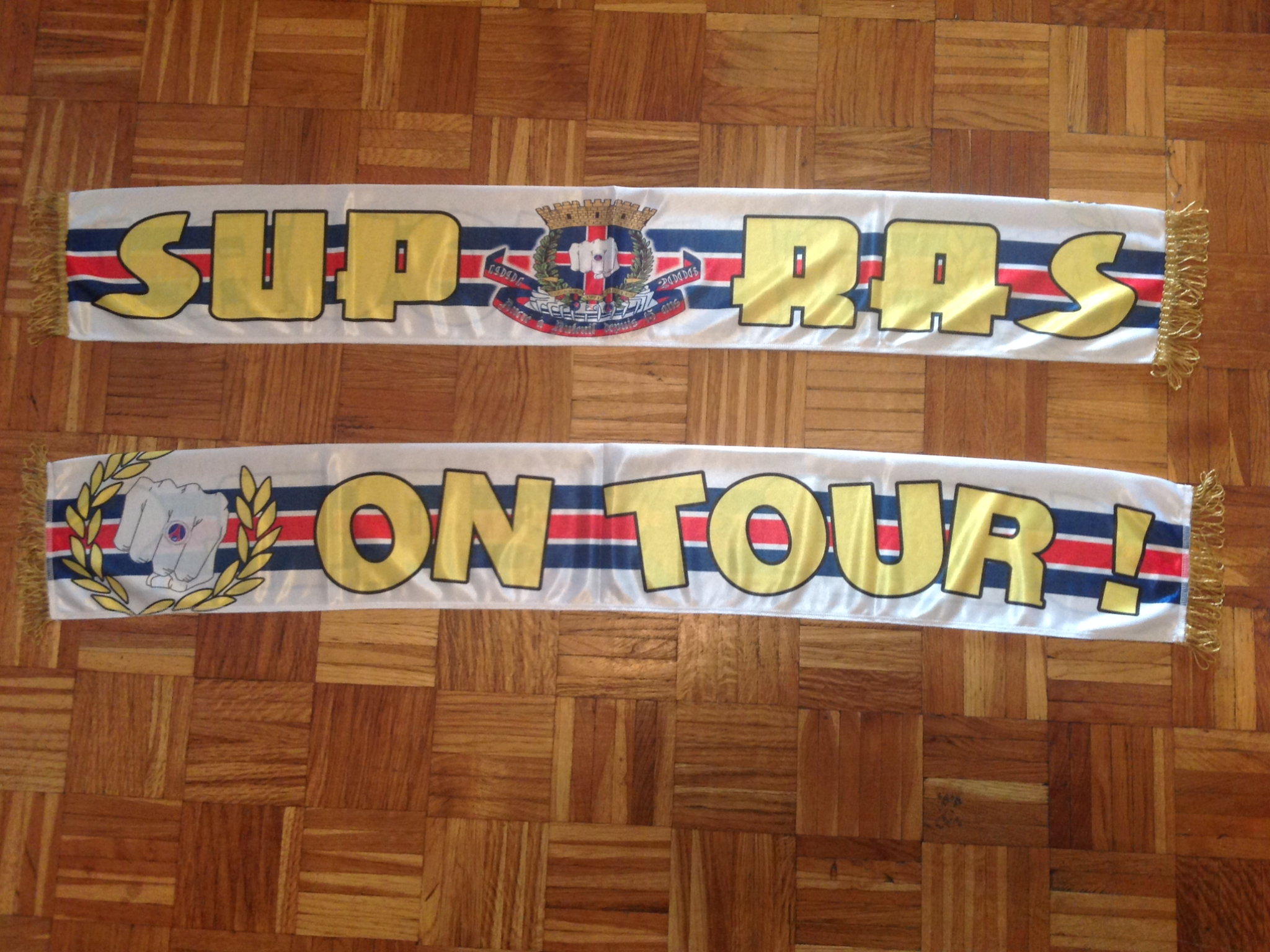 PSG - 017 - ON TOUR / SUPRAS gold fringes