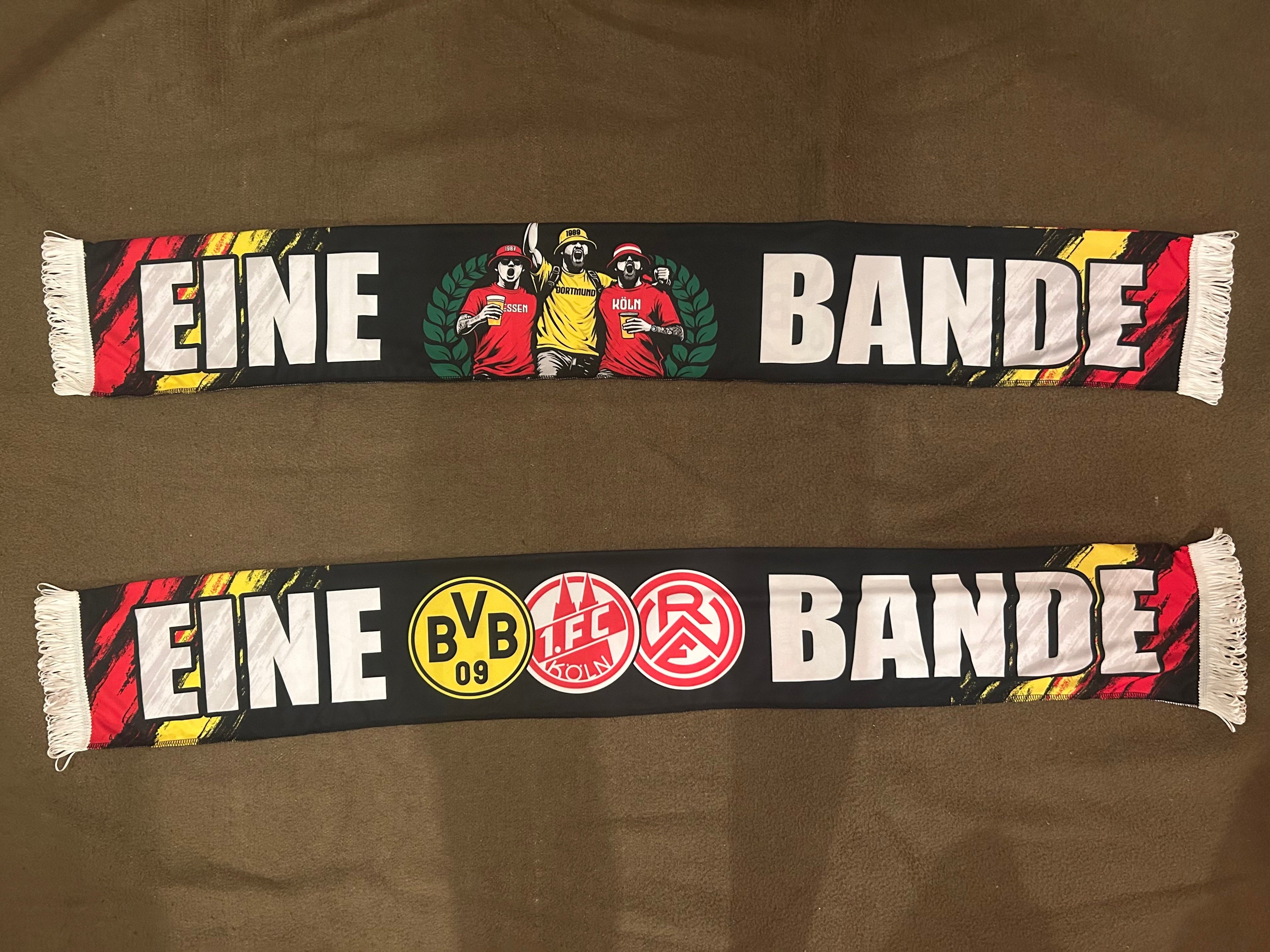 1. FC Köln - 44 - Borussia Dortmund - Rot-Weiss Essen  - BANDE