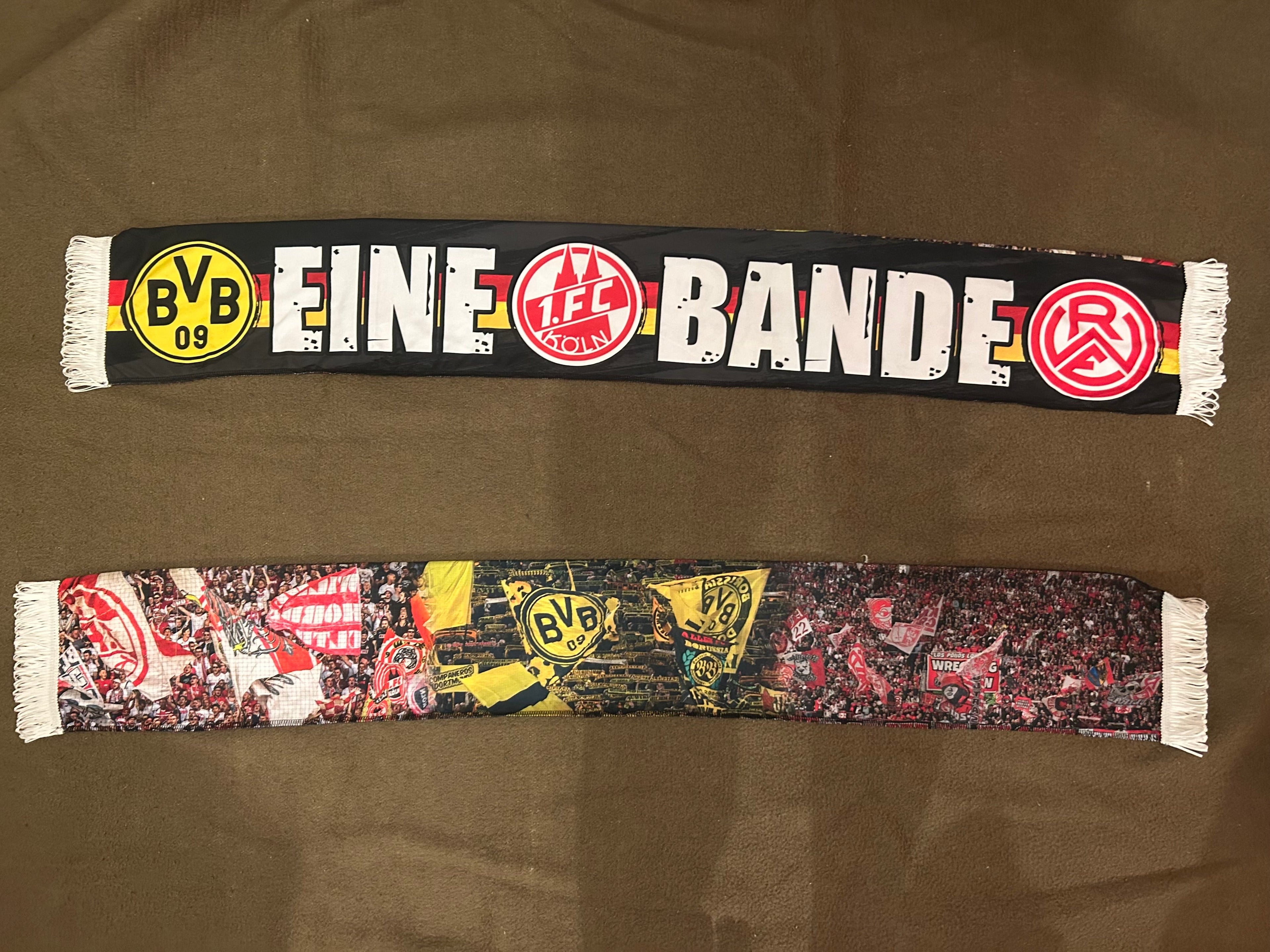 1. FC Köln - 45 - Borussia Dortmund - Rot-Weiss Essen - BANDE