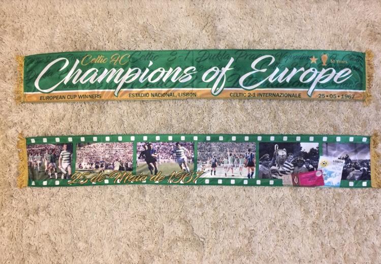 Celtic F.C. - 17 - CHAMPIONS OF EUROPE