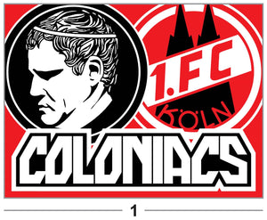 1. FC Köln - FLAGGE - 1.5 x 1 m
