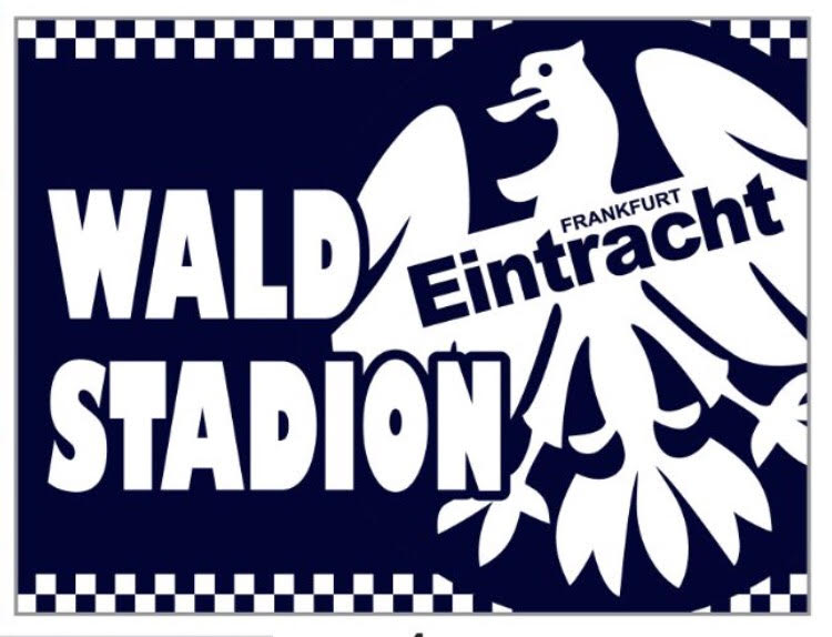 Eintracht Frankfurt - FLAGGE - 1.5 x 1 m