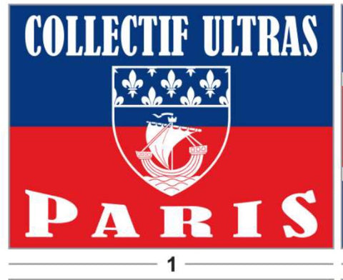 PSG - DRAPEAU - 2 x 1.5 m
