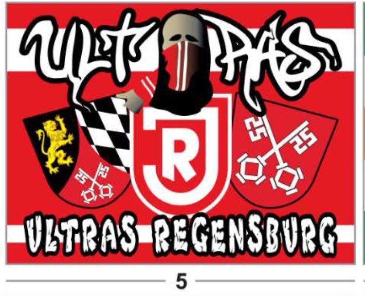 SSV Jahn Regensburg - FLAGGE - 1.5 x 1 m