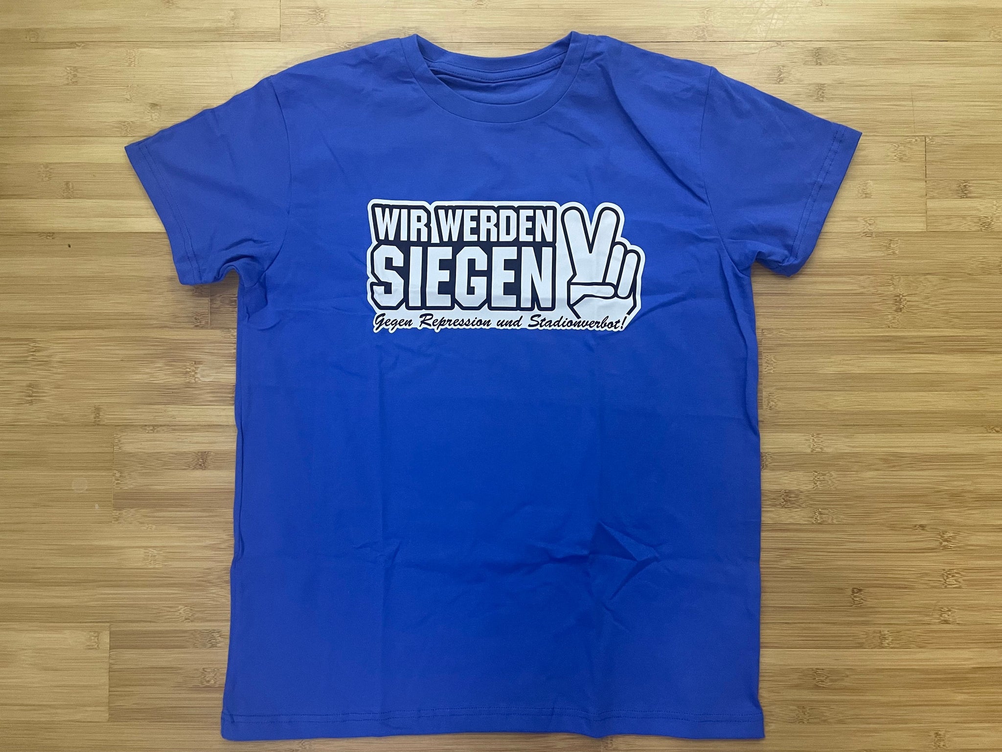 FC Schalke 04 - t-shirt - 10 - M size WIR WERDEN SIEGEN