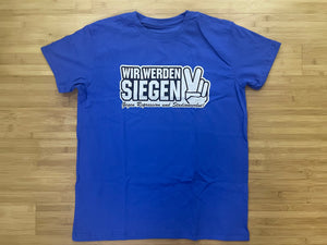 FC Schalke 04 - t-shirt - 10 - M size WIR WERDEN SIEGEN