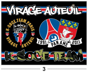 PSG - DRAPEAU - 1,5 x 1 m
