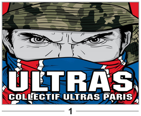 PSG - DRAPEAU - 2 x 1.5 m