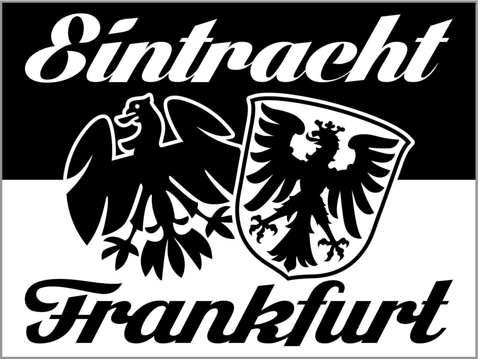 Eintracht Frankfurt - flagge - 1,5 x 1 m