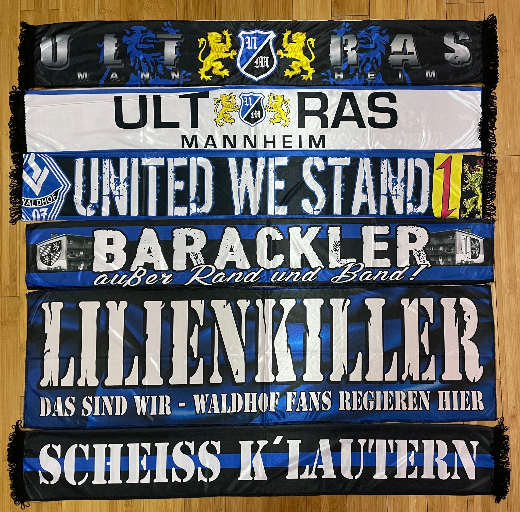 SV Waldhof Mannheim 07 - 6 seidenschals