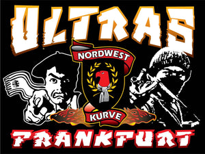 Eintracht Frankfurt - flagge - 1,5 x 1 m ULTRAS