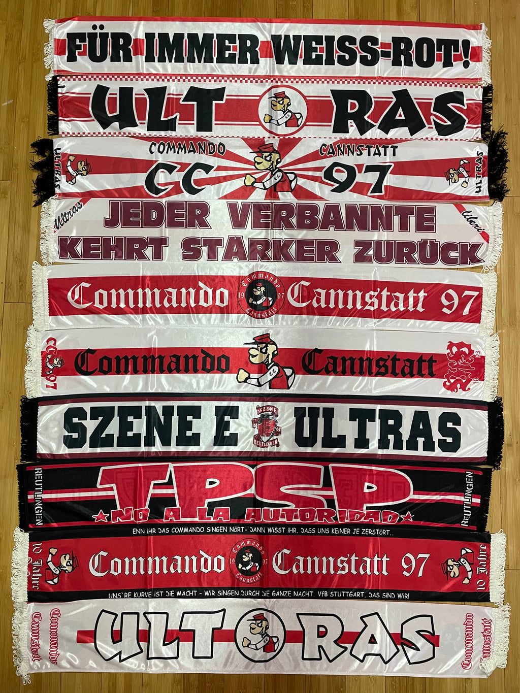 VfB Stuttgart - 10 seidenschals 🥰