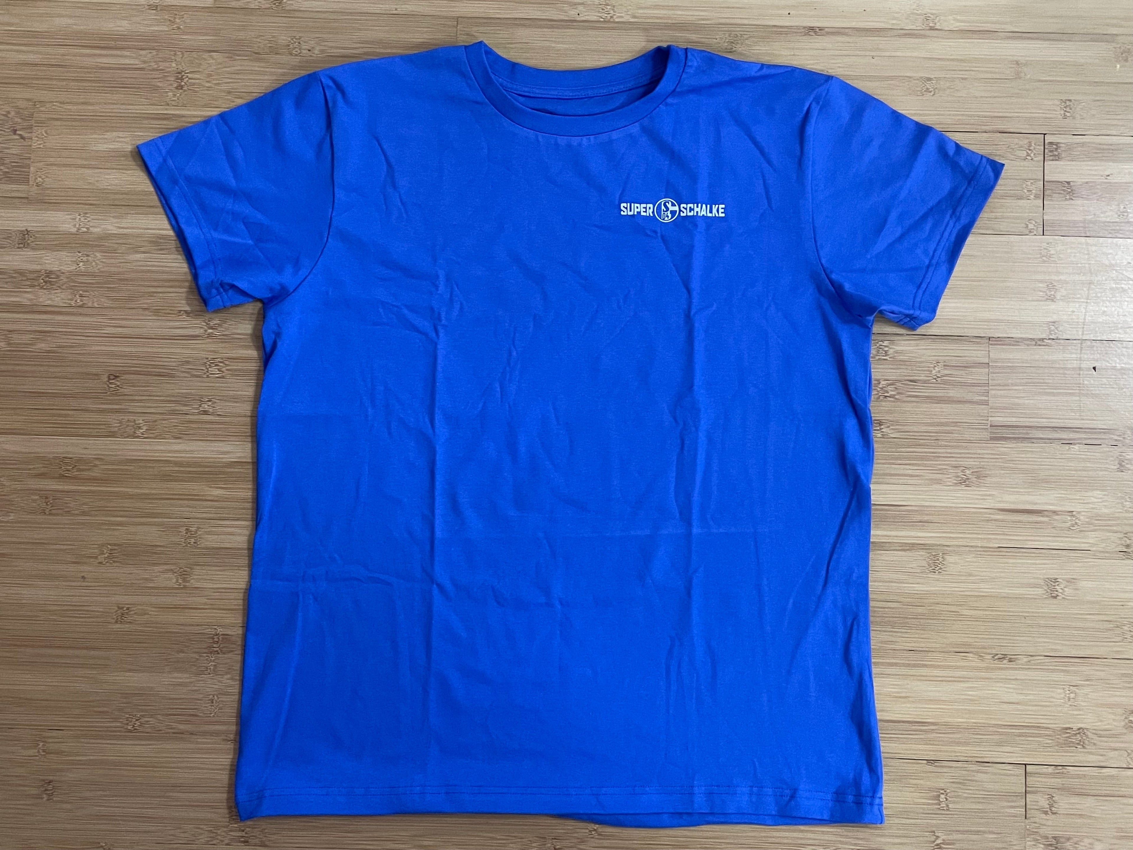 FC Schalke 04 - t-shirt - 03 - XL size - SUPER SCHALKE