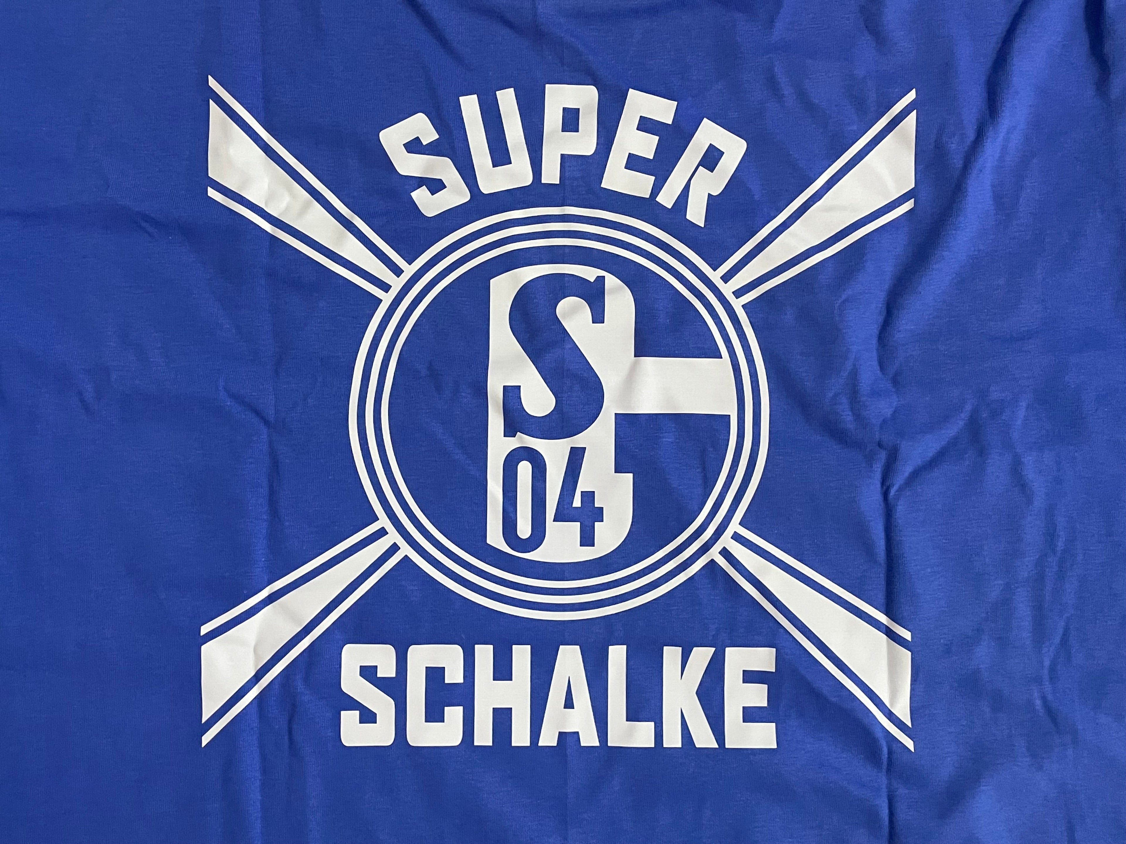 FC Schalke 04 - t-shirt - 03 - XL size - SUPER SCHALKE