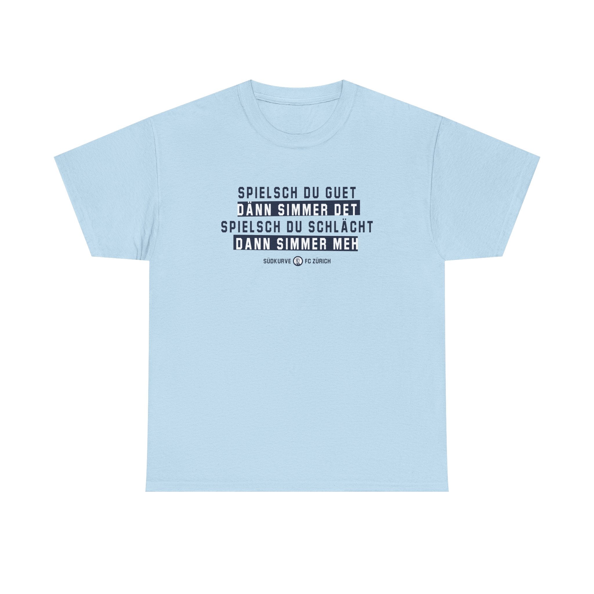 FC ZÜRICH - t-shirt - 30 - S - XXL - light blue