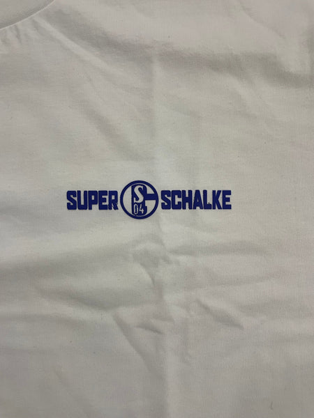 FC Schalke 04 - t-shirt - 02 - L size - SUPER SCHALKE