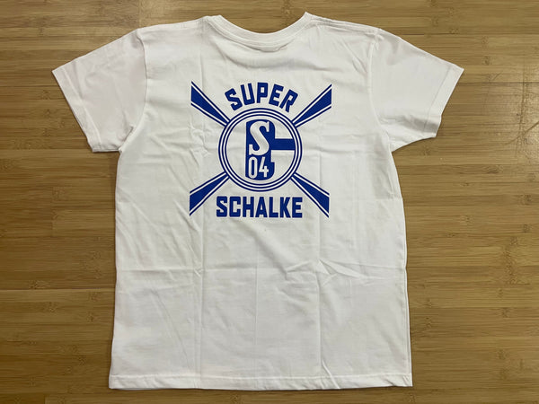 FC Schalke 04 - t-shirt - 02 - L size - SUPER SCHALKE