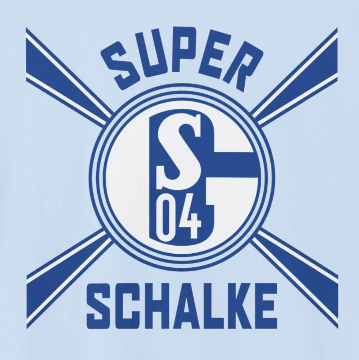 FC Schalke 04 - t-shirt - 18 - S - 3XL - light blue