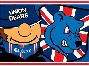 Rangers F.C. - flag - 1,5 x 1 m