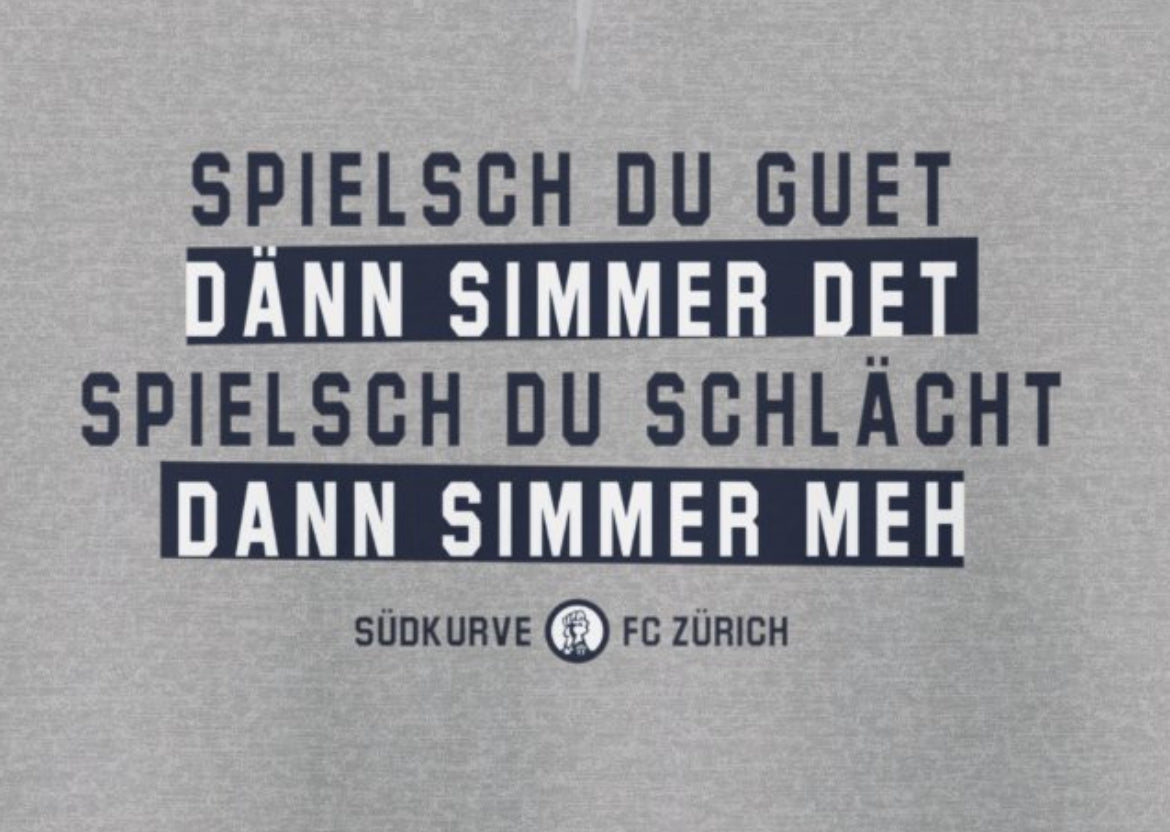 FC ZÜRICH - hoodie - 11 - S - 3XL