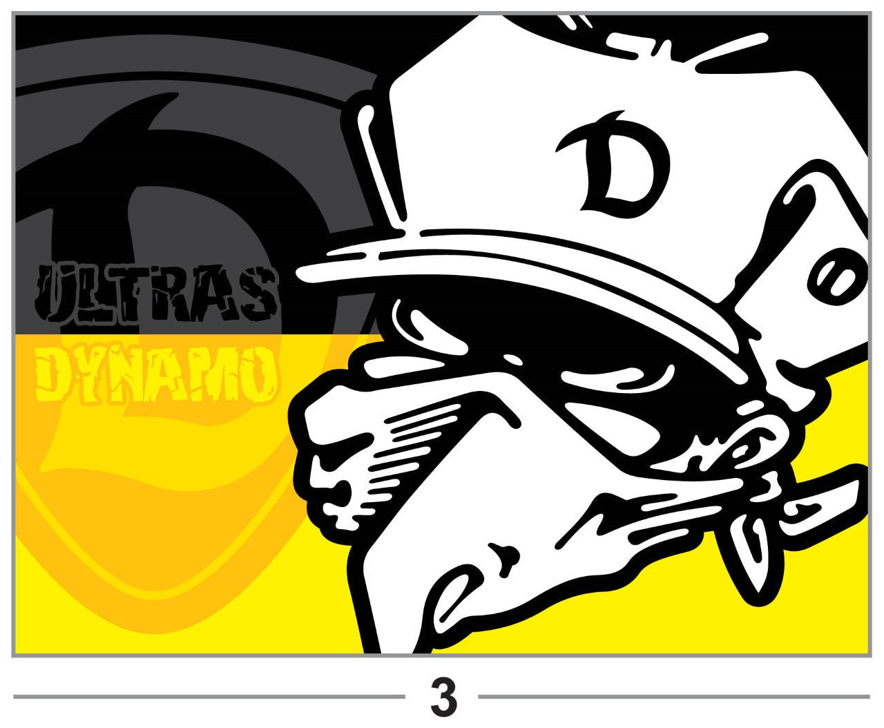 Dynamo Dresden - flagge - 1,5 x 1 m