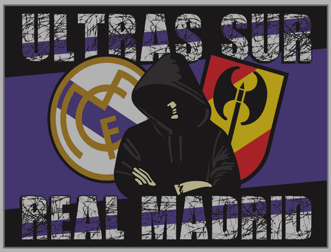 Real Madrid - flag - 2 x 1,5 m