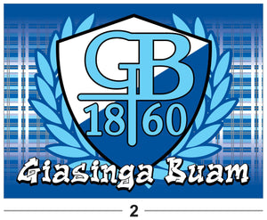 TSV 1860 MÜNCHEN - flagge - 1,5 x 1 m