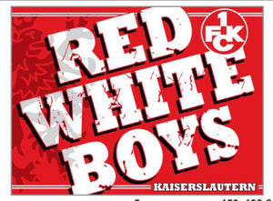 1. FC Kaiserslautern - flagge - 1,5 x 1 m