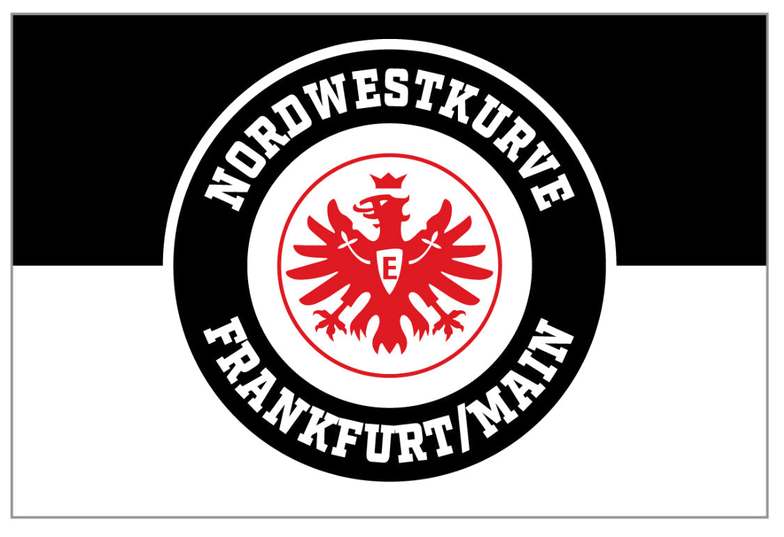 Eintracht Frankfurt - flagge - 2 x 1,5m