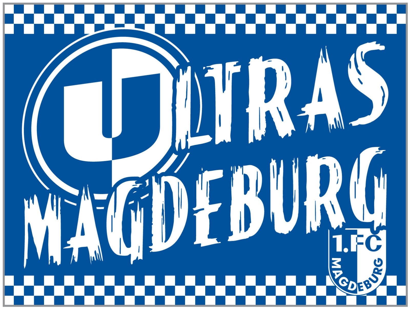 1. FC Magdeburg - flagge - 1,5 x 1 m