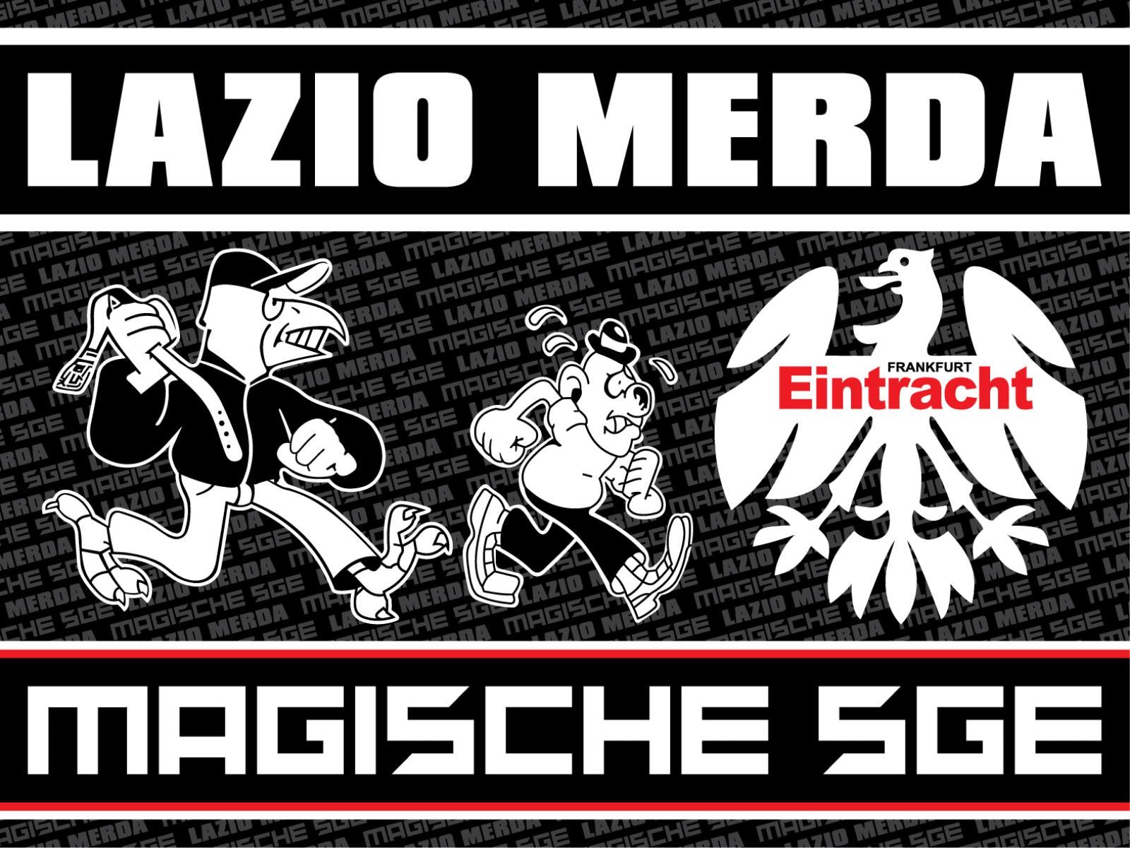 Eintracht Frankfurt - flagge - 2 x 1,5 m