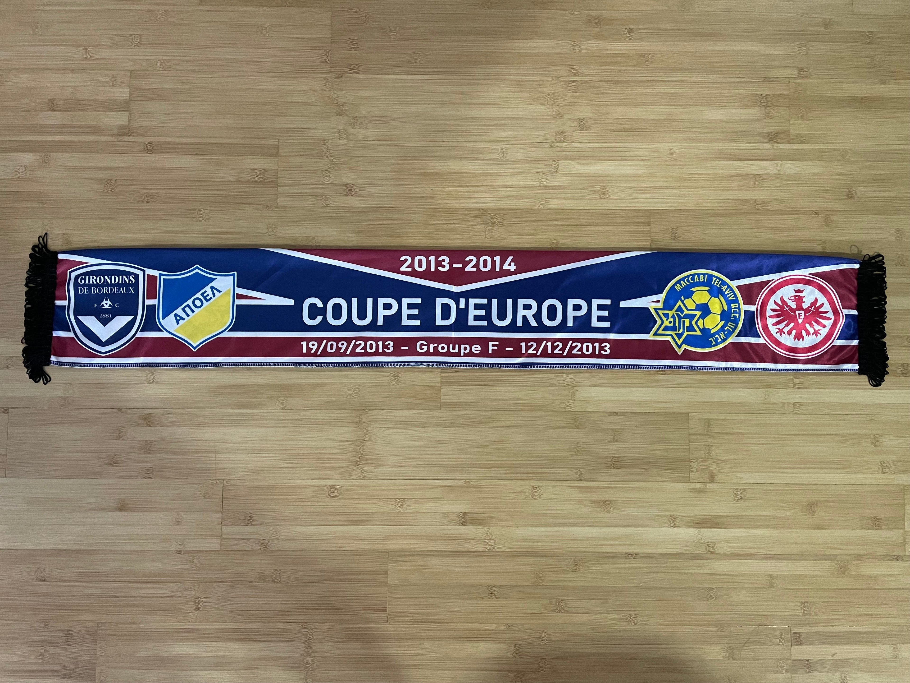 FC Girondins de Bordeaux - 01 - Eintracht Frankfrt - Maccabi Tel Aviv F.C - APOEL FC