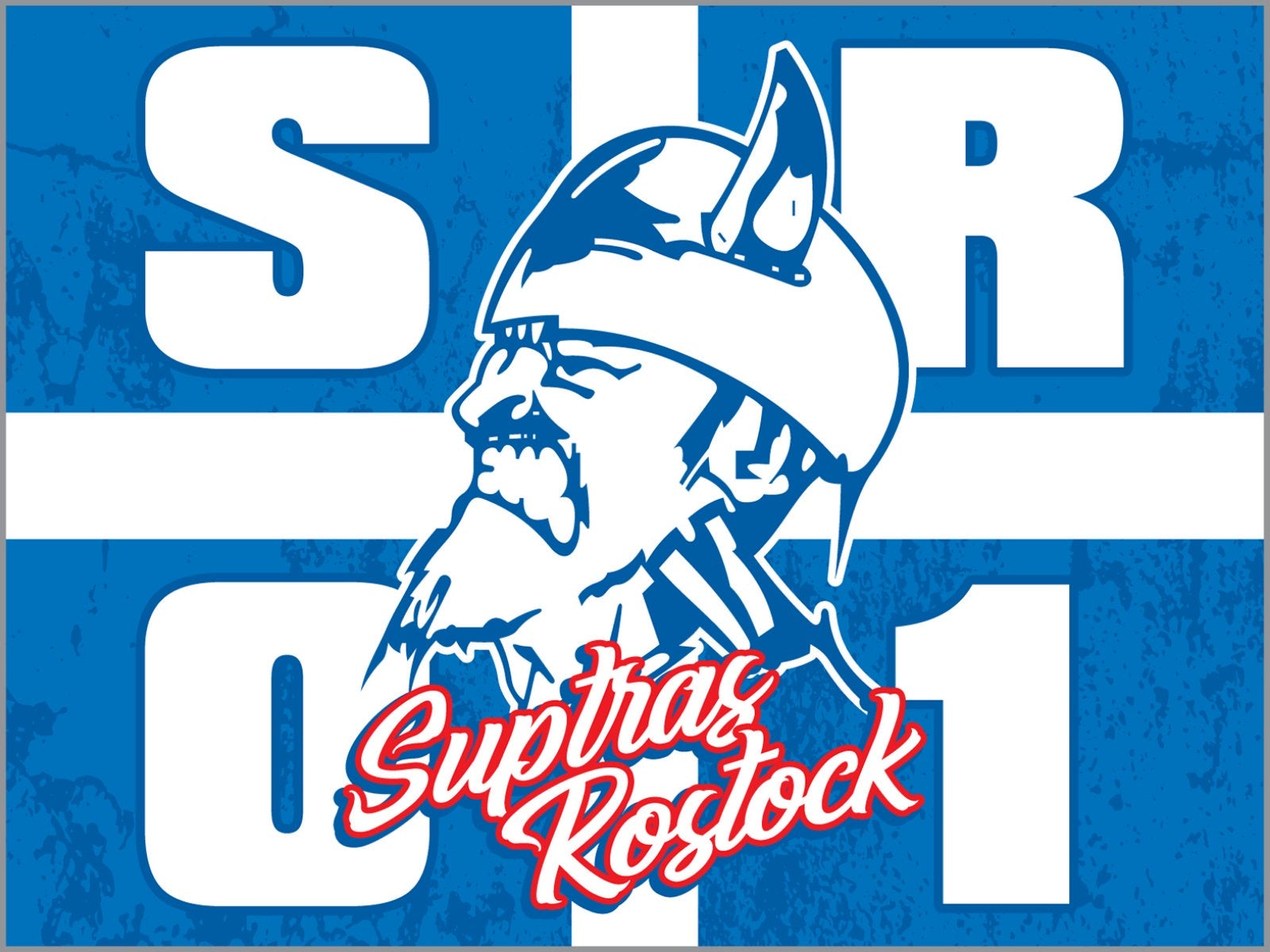 FC Hansa Rostock - flagge - 1,5 x 1 m