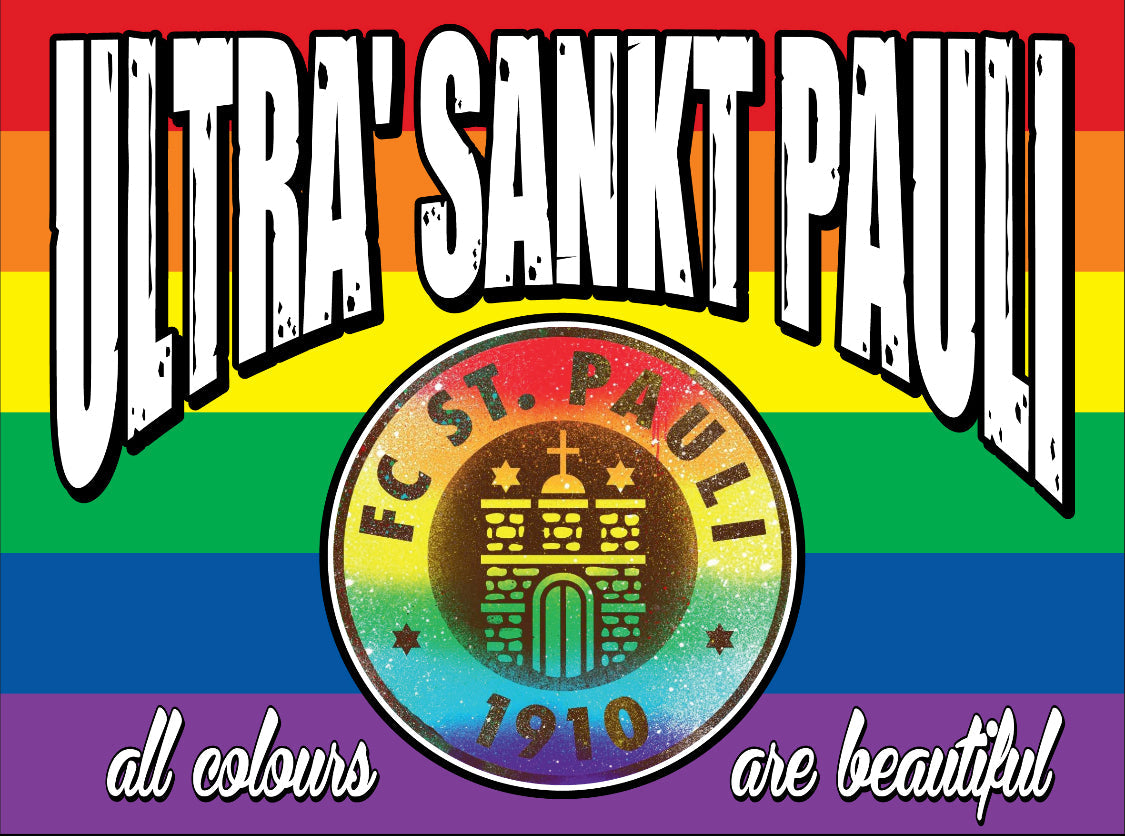 FC St. Pauli - flagge - 2 x 1,5 m