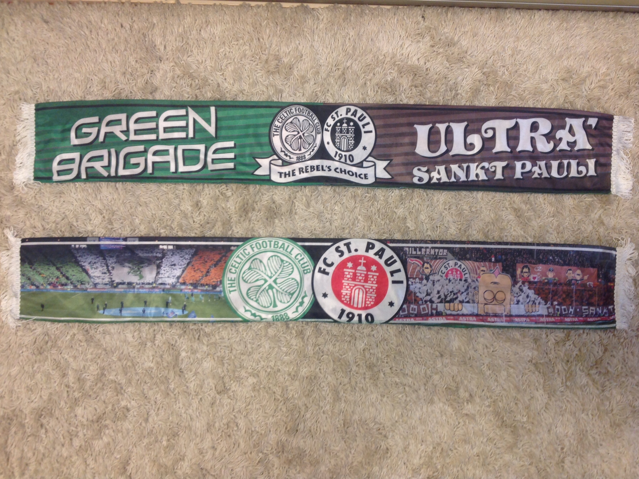 Celtic F.C. - 14 - GREEN BRIGADE / ULTRA' SANKT PAULI
