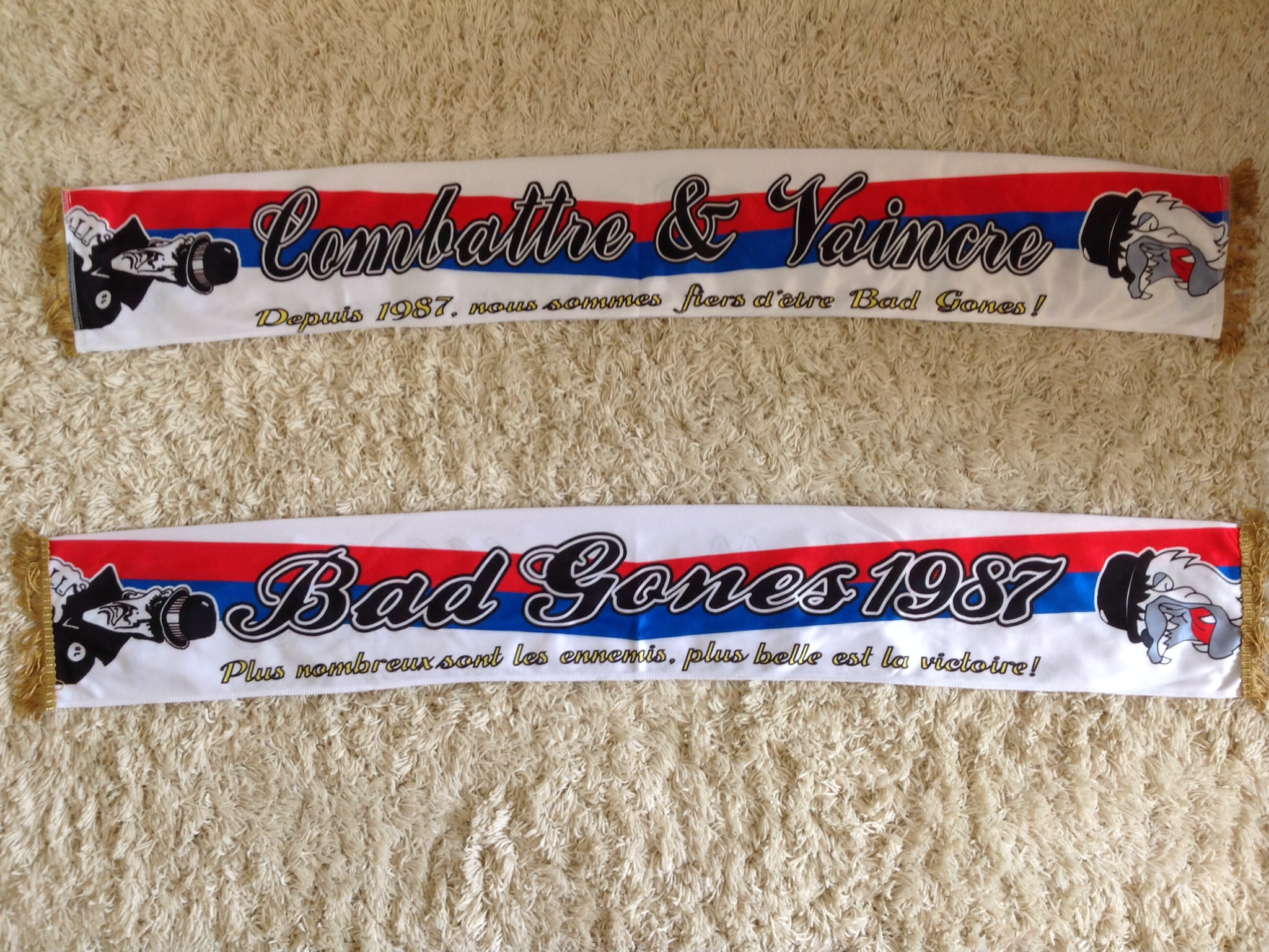 Olympique Lyonnais - 08 - BAD GONES 1987