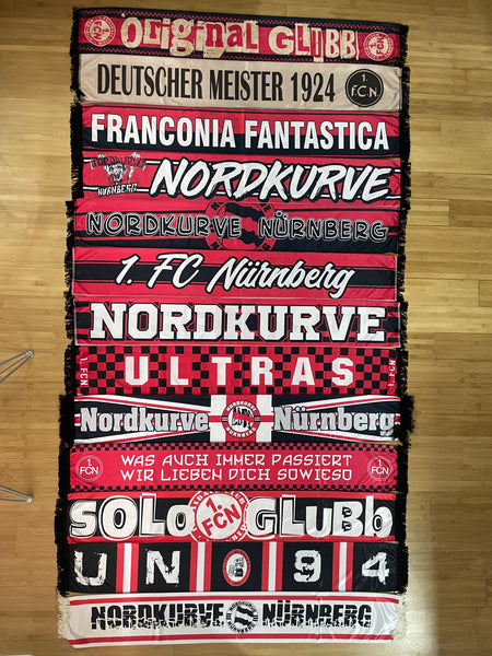 1. FC Nürnberg - 13 seidenschals 😜