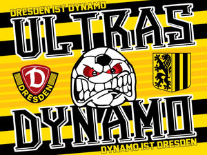 Dynamo Dresden - flagge - 2 x 1,5 m