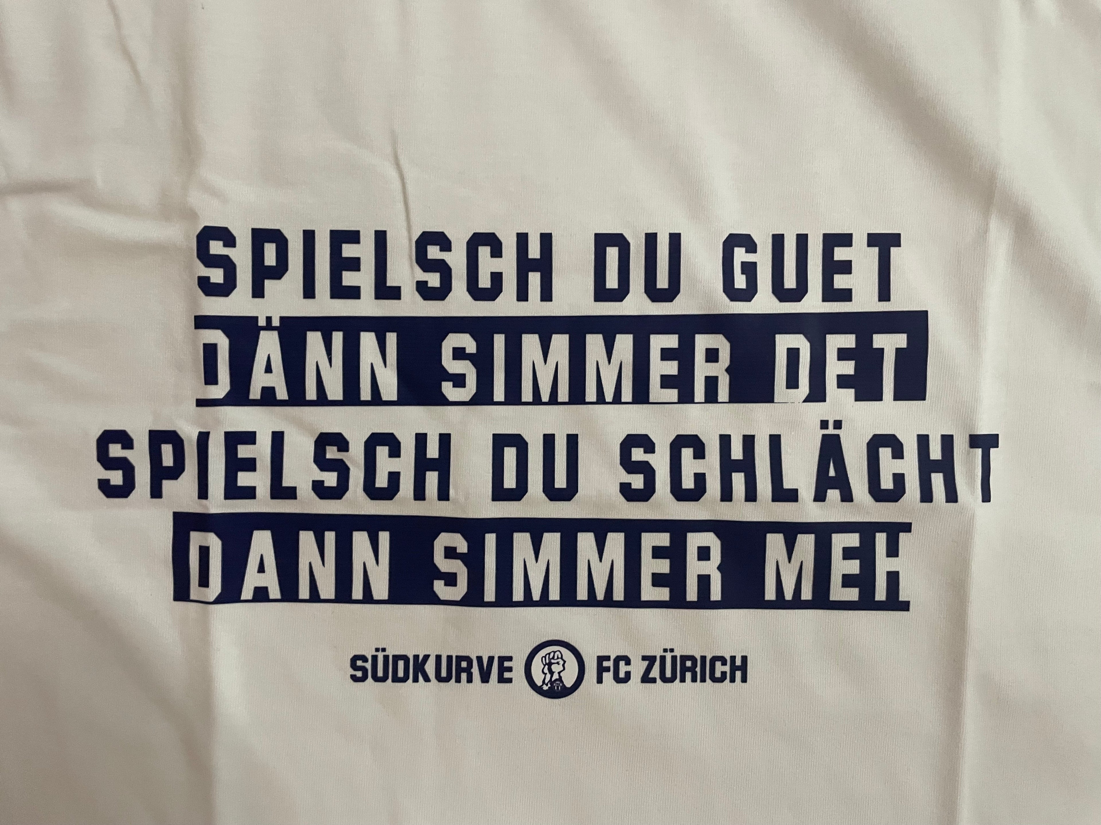 FC ZÜRICH - 02 - XXL size - SUDKURVE