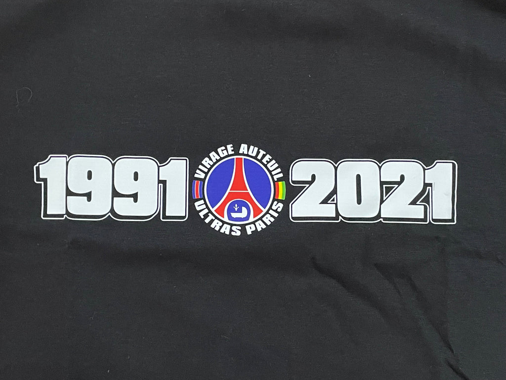 Psg - t-shirt - M size - VIRAGE AUTEUIL 1991-2021 30 ans