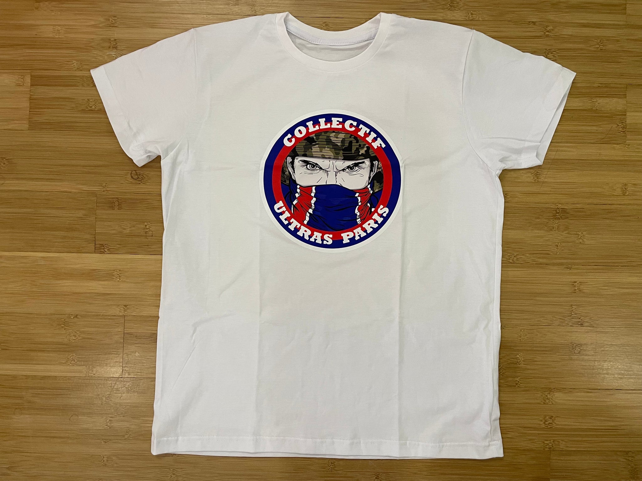 Psg - t-shirt - M size - Ultras Paris white