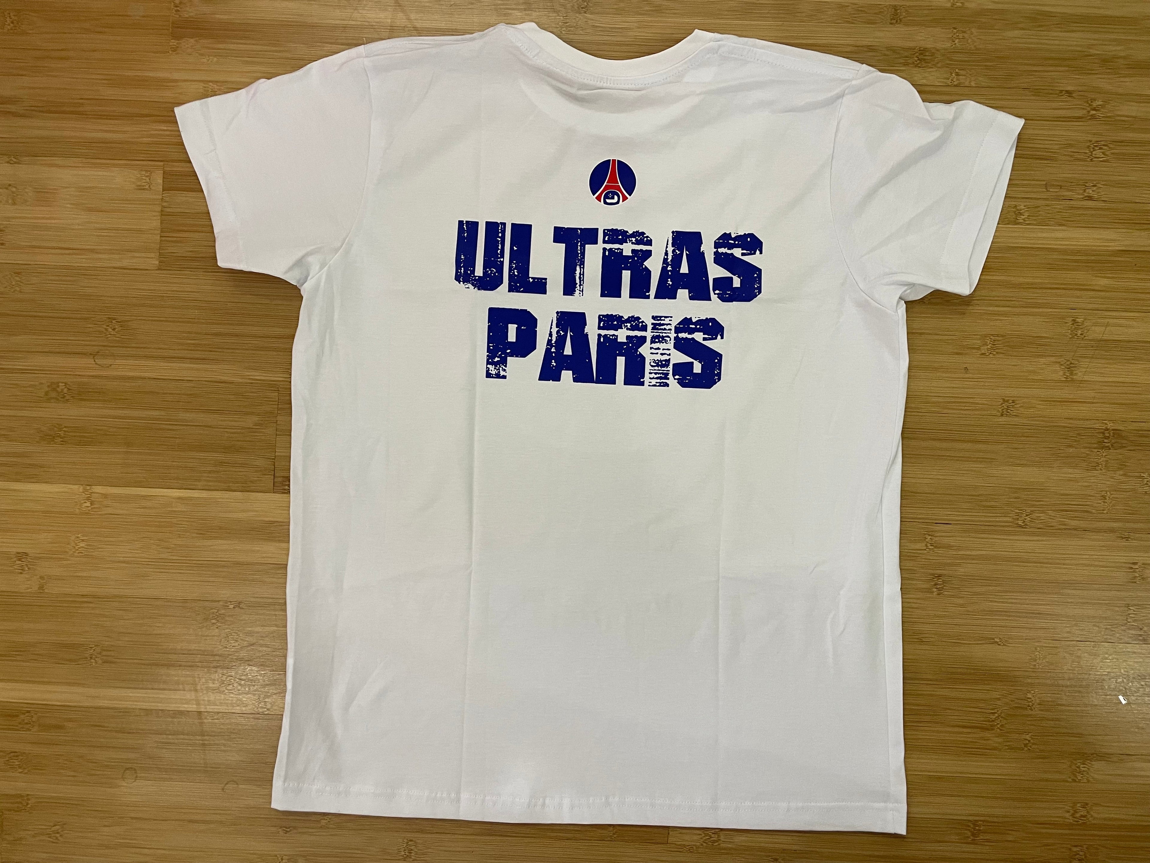 Psg - t-shirt - M size - Ultras Paris white