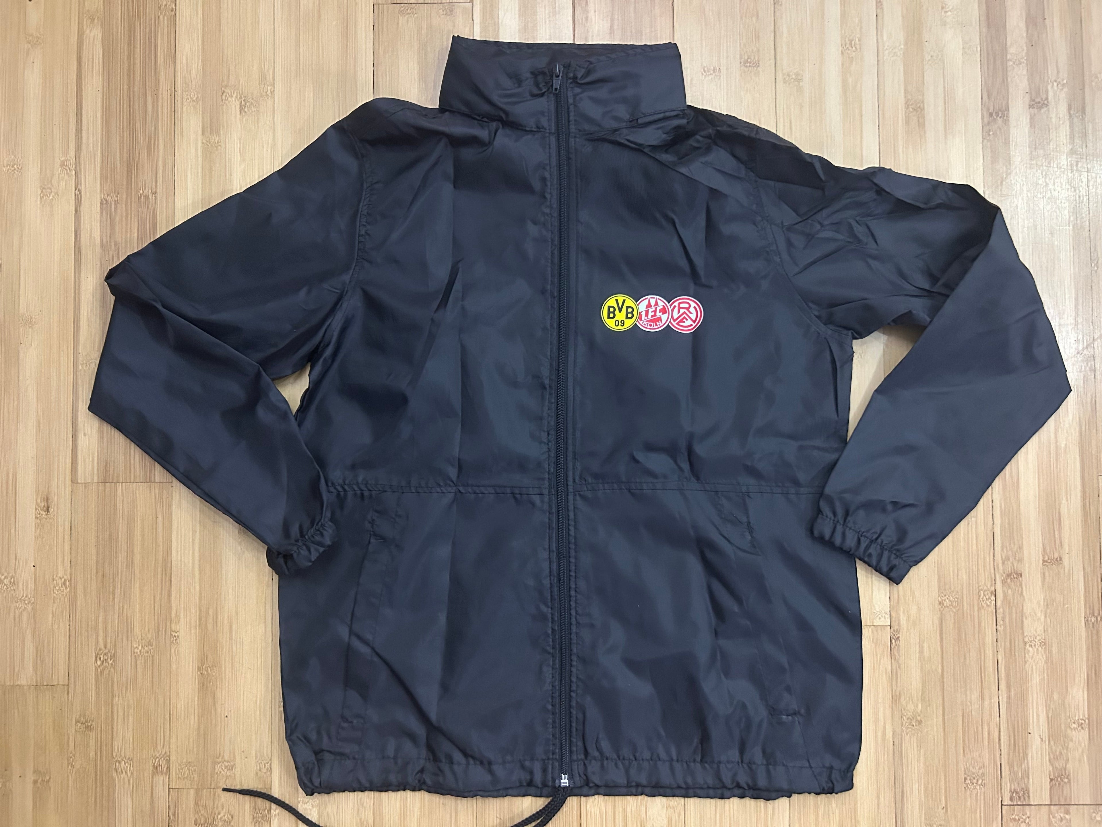 1. FC Köln - Regenjacke - 01 - Borussia Dortmund - Rot-Weiss Essen - L size