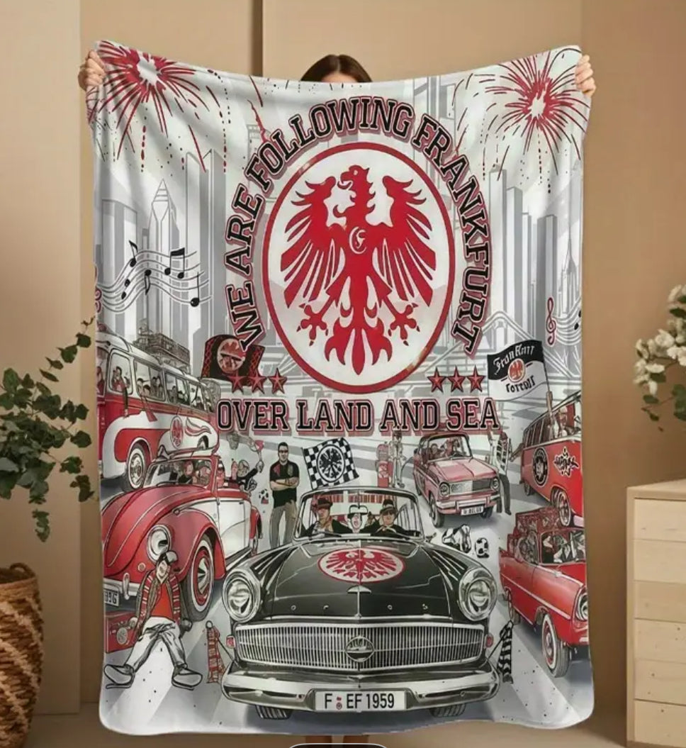 Eintracht Frankfurt - blanket - 180x220cm