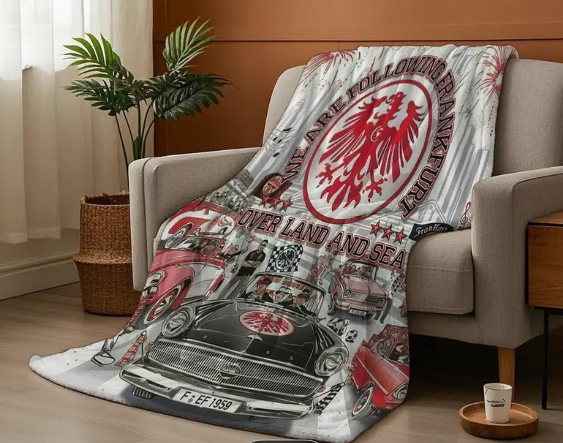 Eintracht Frankfurt - blanket - 180x220cm